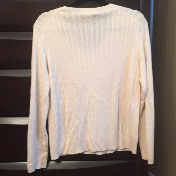 Silk & Cashmere Brooks Brothers V-Neck Sweater - Picture 3 of 3